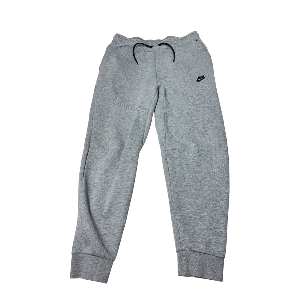 Nike Tech Fleece Joggers Mens Medium W31 L26 Dark Grey Heather Sweatpants